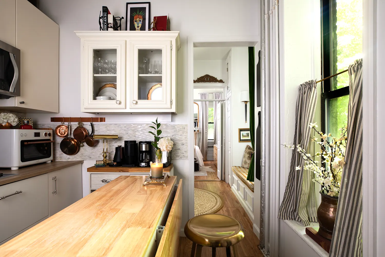 Bar Carts and Kitchen Islands That Make Small Apartments Work Harder