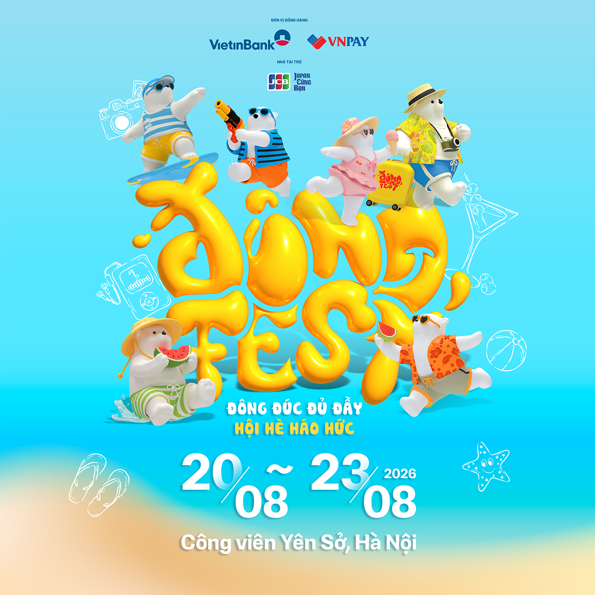 Đông Fest: Hướng dẫn hoàn chỉnh 4 ngày lễ hội âm nhạc và giải trí tại Yên Sở