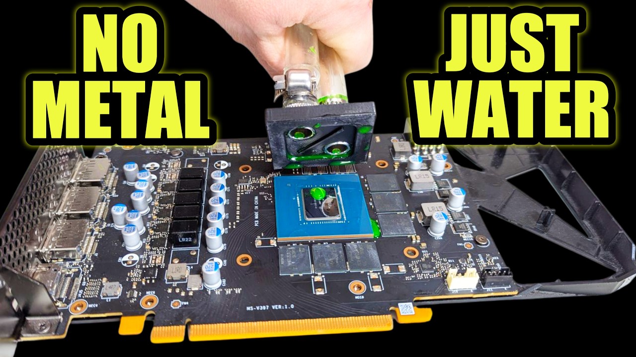 Bare-Die Water Cooling Pushes GPU Temps Into New Territory