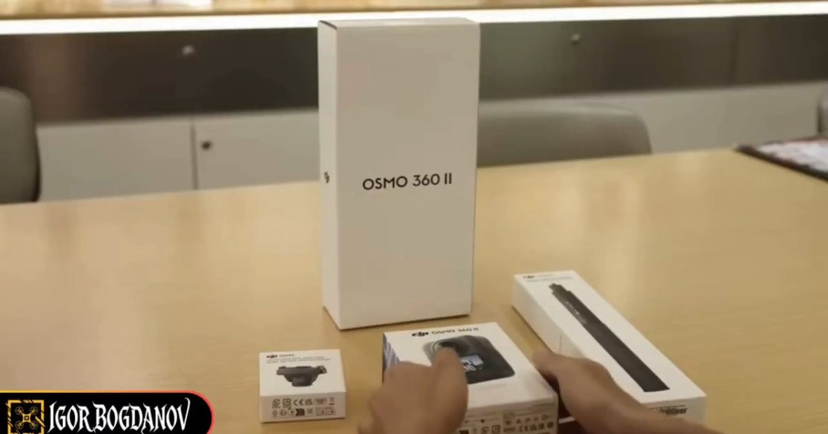 DJI Osmo 360 II với pin 2.150 mAh và 8K: đối thủ khó chịu của Insta360 X6