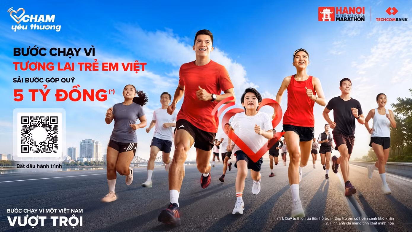 Giải Marathon Quốc tế Hà Nội Techcombank khởi động: Từ đường chạy di sản đến tầm vóc khu vực