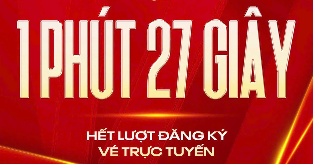 5,7 triệu lượt đăng ký trong 87 giây: vì sao vé concert quốc gia cháy sạch?