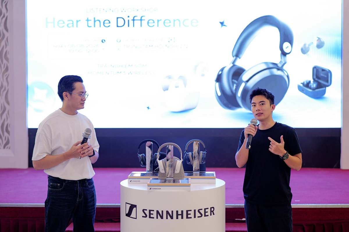 Sennheiser MOMENTUM 5 Wireless chính thức ra mắt: bước nhảy mới của tai nghe cao cấp