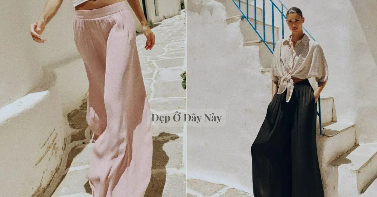 Quần cạp cao ống rộng của Zara: đẹp hết nấc nhưng phải biết cách mặc