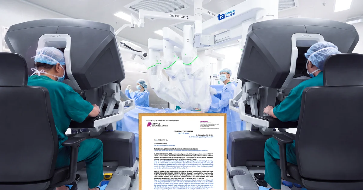 Hai robot Da Vinci Xi cùng mổ ung thư: bước ngoặt cho y học chính xác