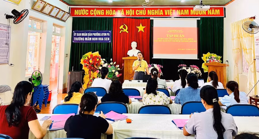 Chương trình giáo dục mầm non mới: Phụ huynh cần chuẩn bị gì?