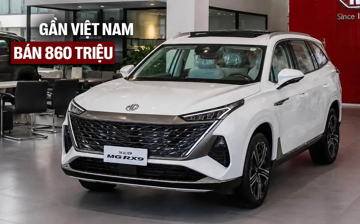 MG RX9 PHEV sắp ra mắt: đối thủ mới của Hyundai Palisade