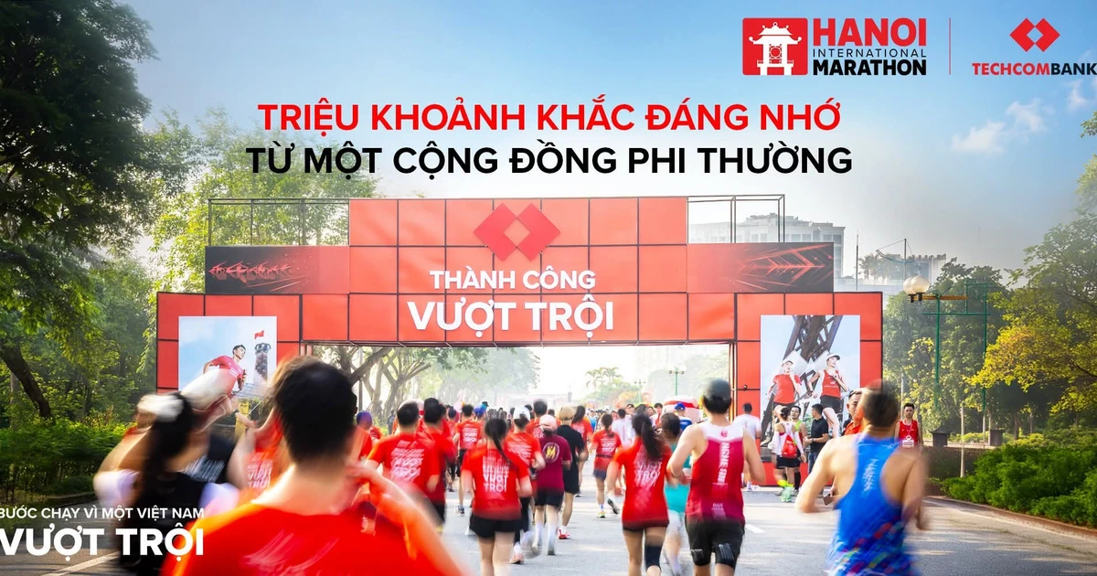 Giải Marathon Quốc tế Hà Nội Techcombank khởi động: Từ đường chạy di sản đến tầm vóc khu vực