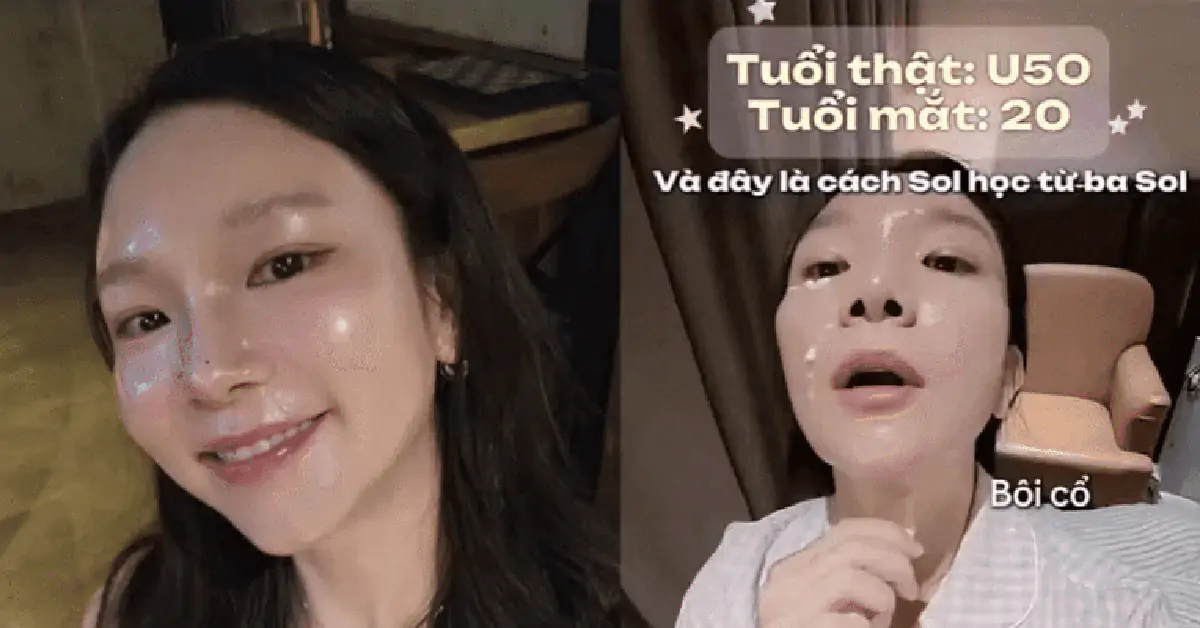 Bí quyết da căng mịn ở tuổi U70: đơn giản nhưng đều đặn