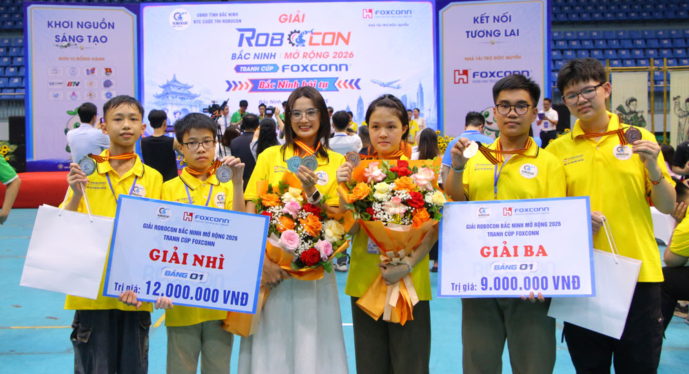 Robocon Bắc Ninh mở rộng: bước nhảy từ sân chơi học sinh đến hệ sinh thái robotics chuyên nghiệp