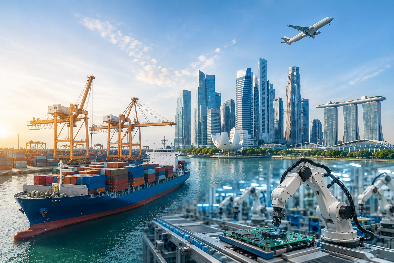 Thương mại công nghệ Việt Nam - Singapore tăng 43%: Bước nhảy mới trong chuỗi cung ứng khu vực
