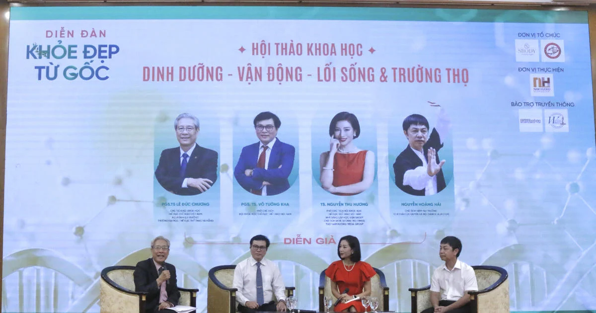 Diễn đàn khoa học Hà Nội: Dinh dưỡng, vận động và lối sống trường thọ