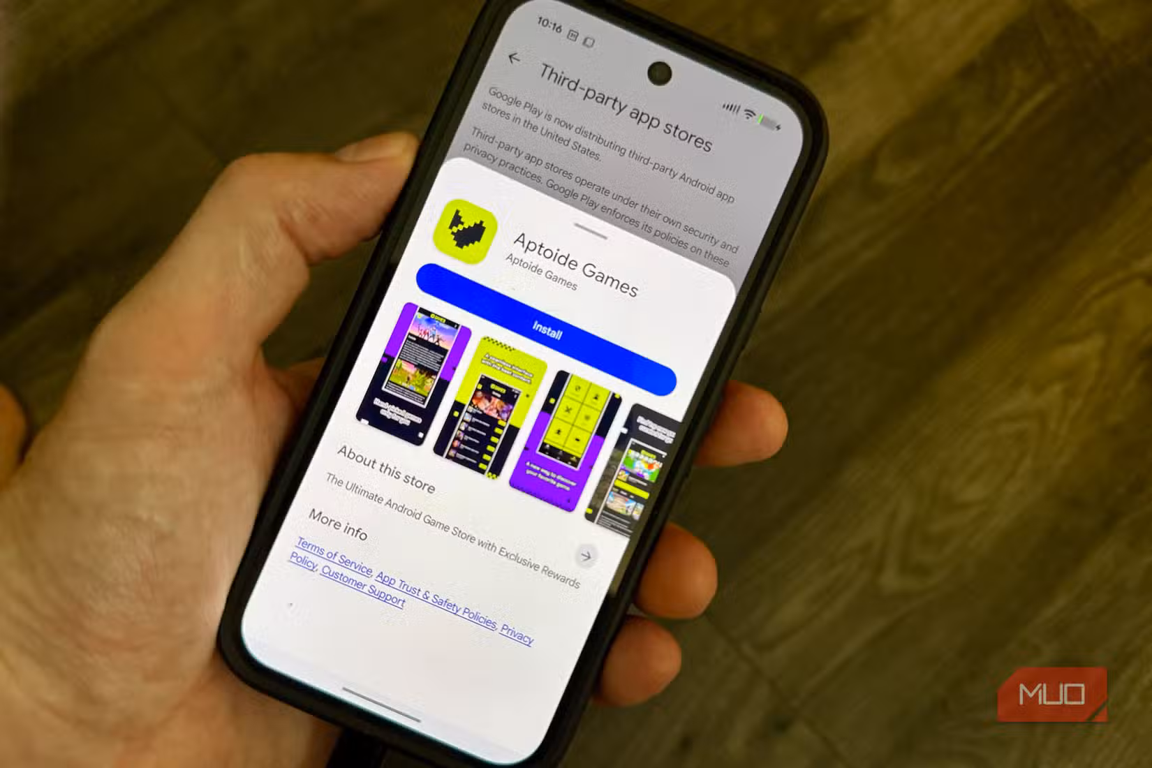 Google Play Now Hosts Rival Aptoide Games App Store