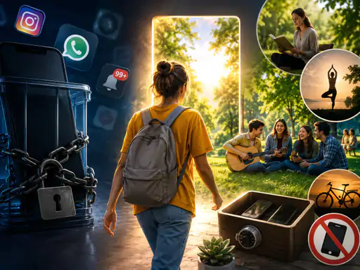 Từ đọc sách đến tạm ngưng mạng: Cách thoát khỏi nghiện điện thoại