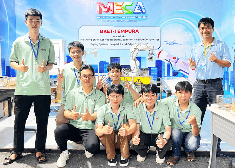 Hệ thống chiên tự động hóa và nhà máy suất ăn hàng không AI
