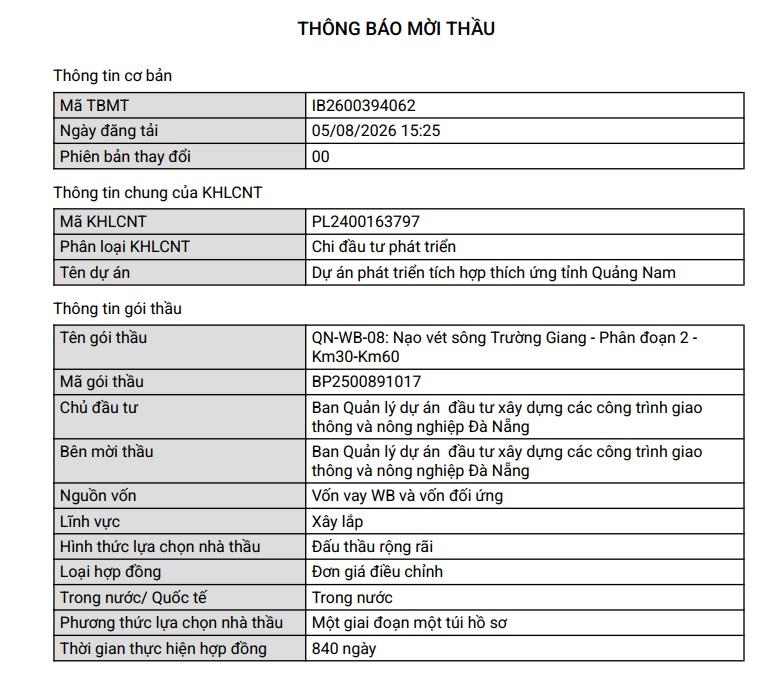 Đà Nẵng nạo vét sông Trường Giang, hoàn thiện cảng Liên Chiểu: bước xoay chiến lược trong cuộc đua khu vực