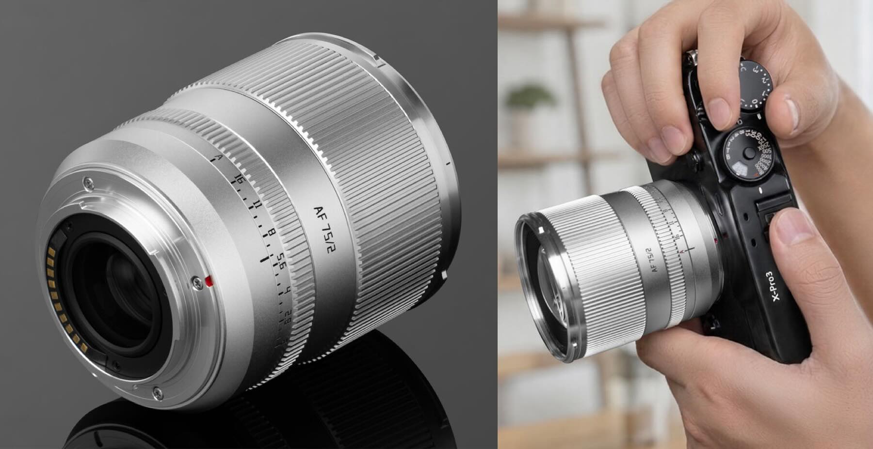 TTArtisan 75mm f/2 Silver Makes Autofocus Portraits Attainable on Fujifilm X