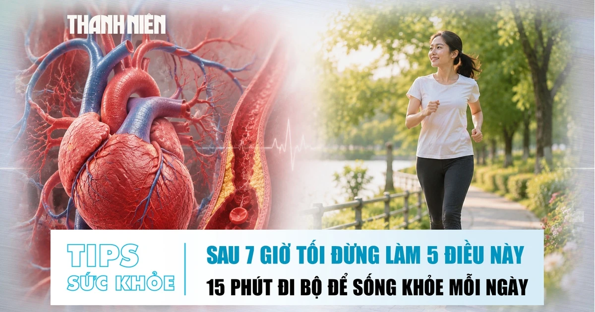 5 thói quen buổi tối âm thầm hủy hoại tim mạch và não bộ