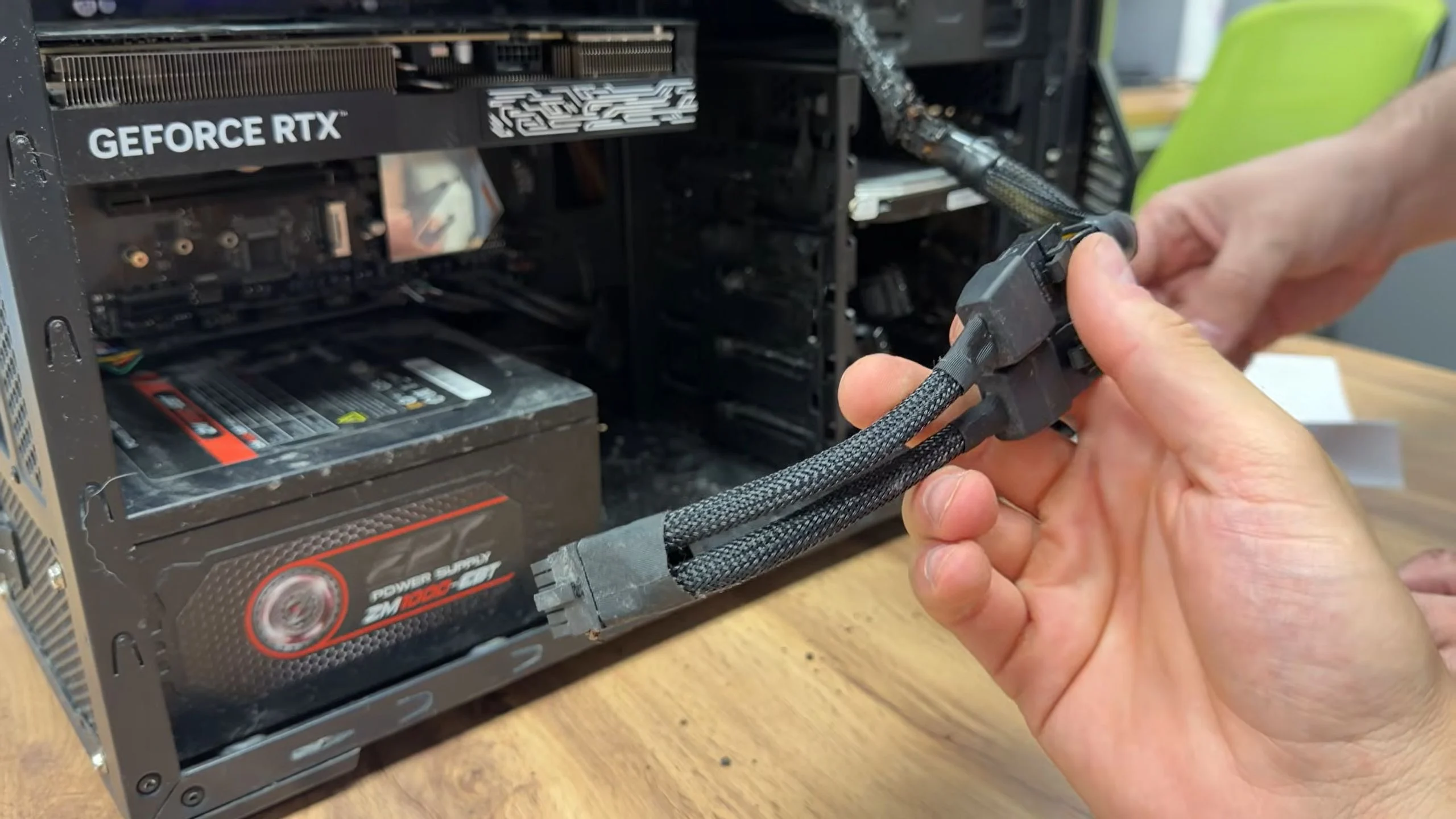 How PC Enthusiasts Are Stopping High-End GPU Power Cables From Melting