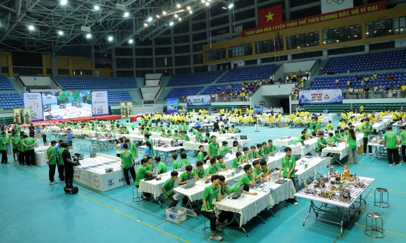 Robocon Bắc Ninh mở rộng: bước nhảy từ sân chơi học sinh đến hệ sinh thái robotics chuyên nghiệp