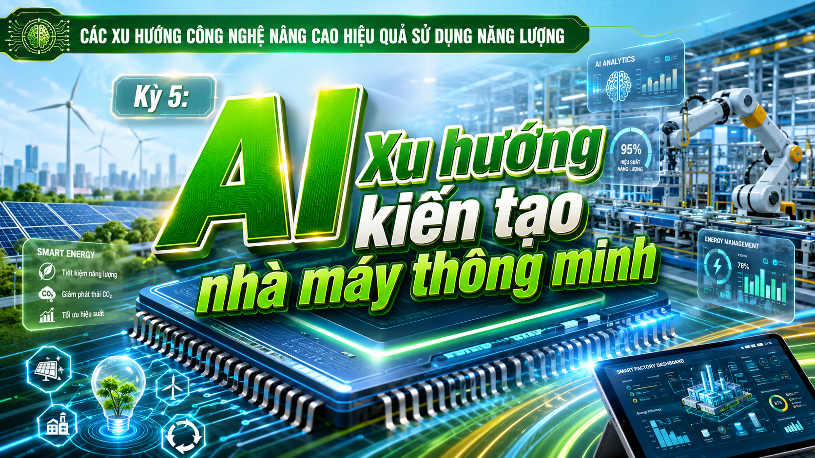 AI đang biến nhà máy truyền thống thành hệ thống tự động hóa thông minh