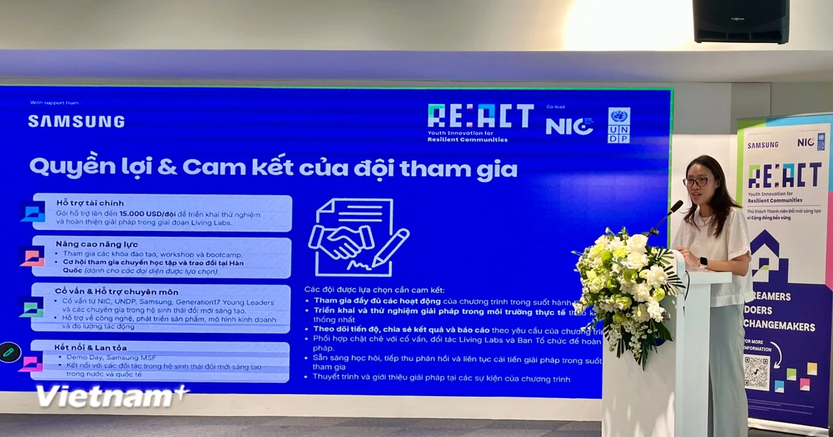 RE:ACT: Hệ sinh thái hỗ trợ toàn diện cho thanh niên sáng tạo vì cộng đồng bền vững