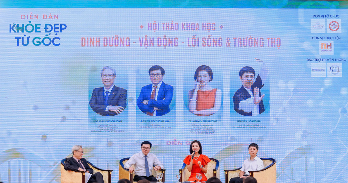 Diễn đàn khoa học Hà Nội hé lộ chiến lược dinh dưỡng – vận động để sống thọ