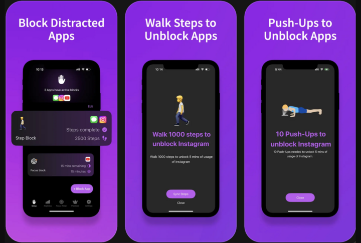 Khóa mạng xã hội để được vận động: gamification sức khỏe có đáng thử?