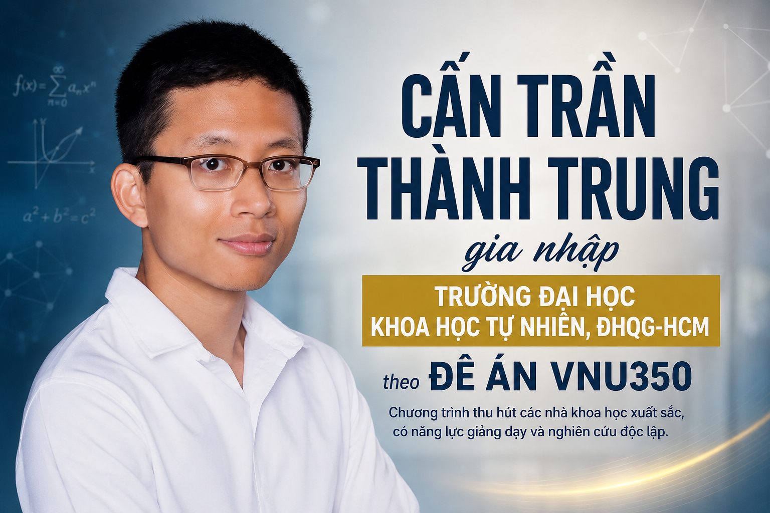 Tiến sĩ Caltech trở về: Khi nhà khoa học chọn lớp học Việt Nam