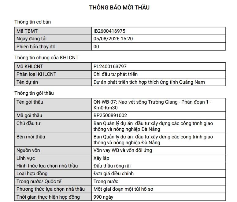 Đà Nẵng nạo vét sông Trường Giang, hoàn thiện cảng Liên Chiểu: bước xoay chiến lược trong cuộc đua khu vực