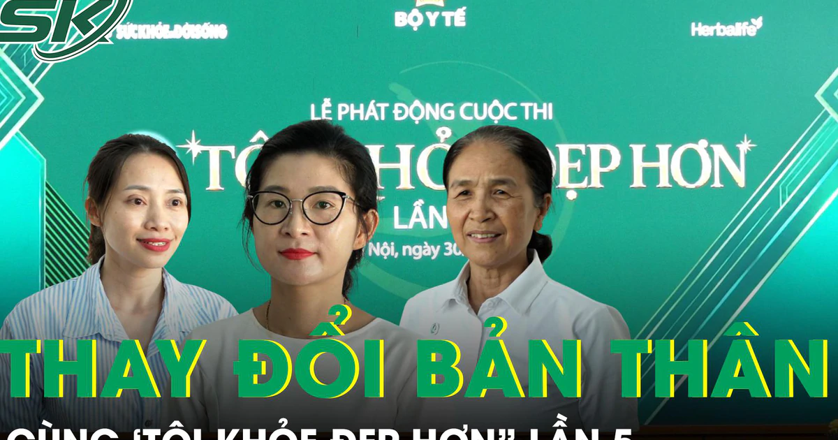 Cuộc thi 'Tôi khỏe đẹp hơn' lần 5: Hành trình đổi mới chuẩn đẹp qua tập luyện cộng đồng