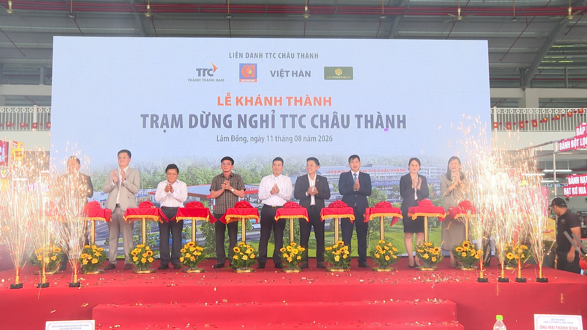 Trạm dừng nghỉ TTC Châu Thành: điểm dừng mới trên cao tốc Vĩnh Hảo - Phan Thiết