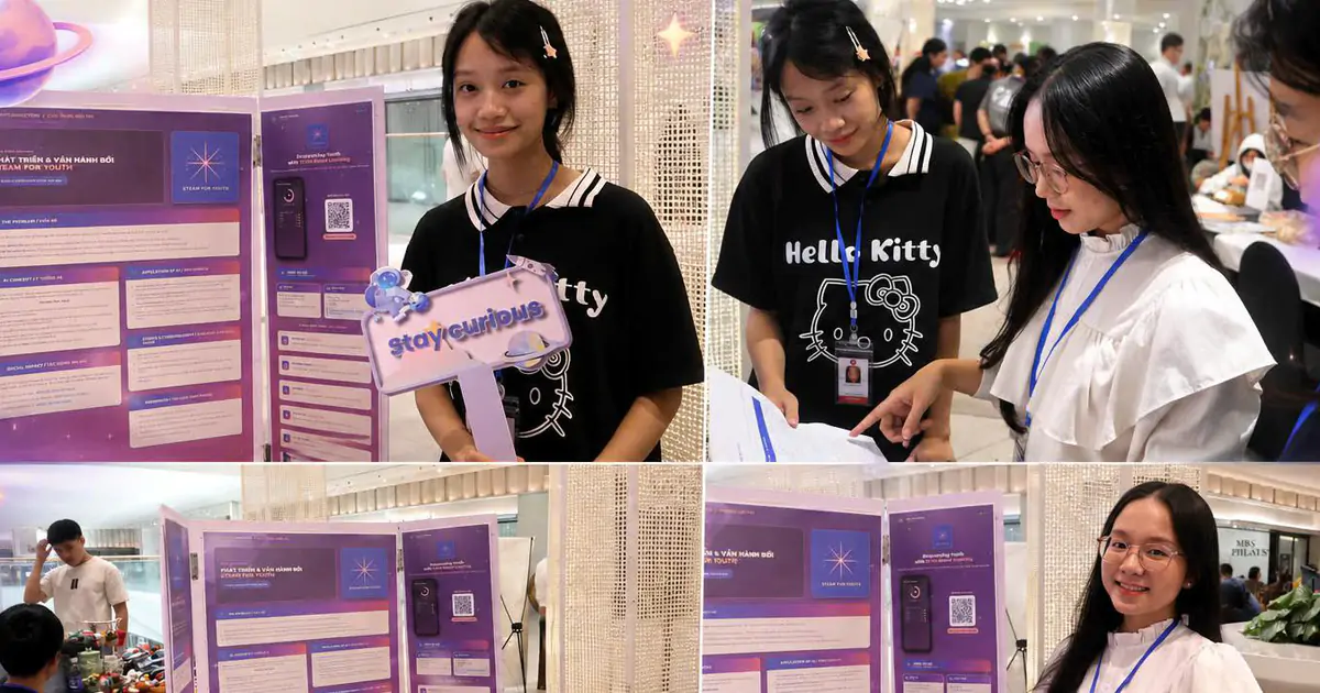 Học sinh STEM, AI và bán dẫn: Từ lớp học đến sân chơi sáng tạo