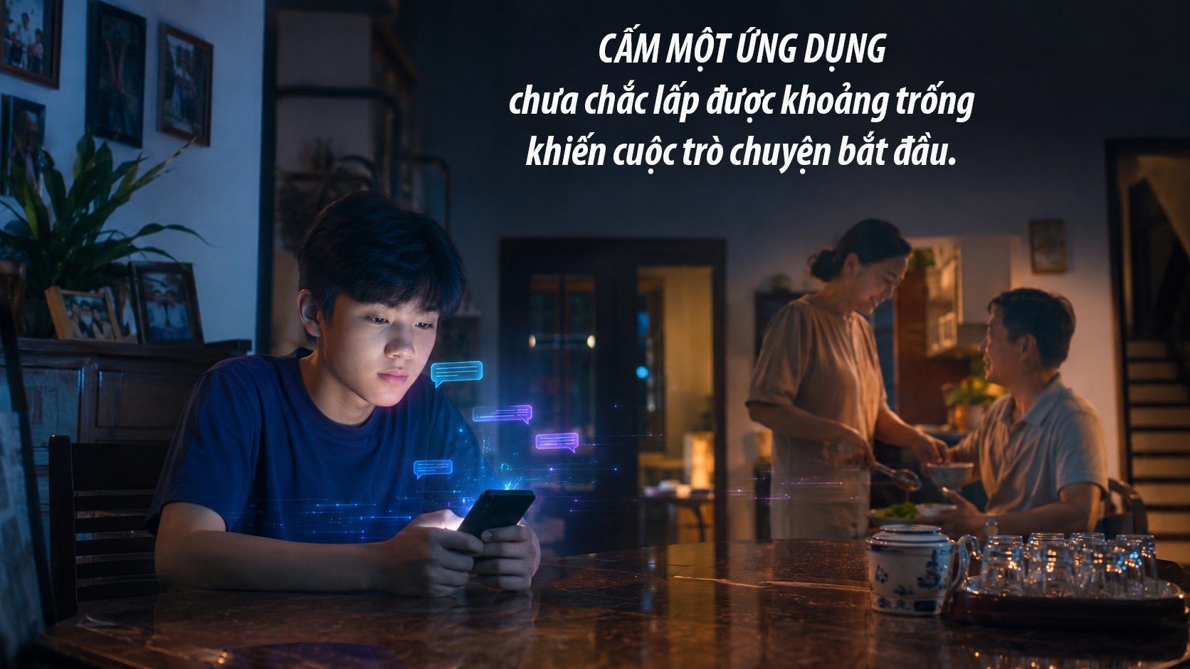 Thế hệ trẻ tìm kiếm sự chia sẻ với AI thay vì con người