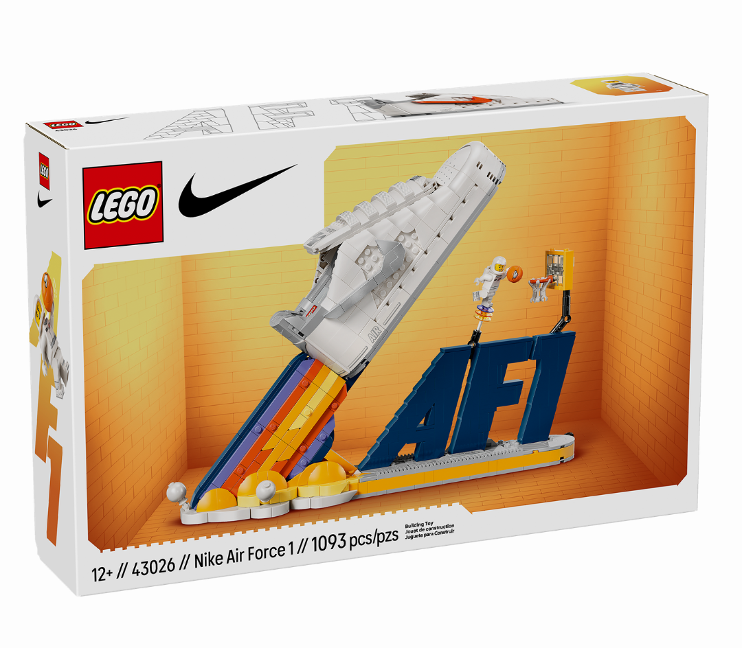 LEGO and Nike Build a Space-Bound Air Force 1 Sneaker Set