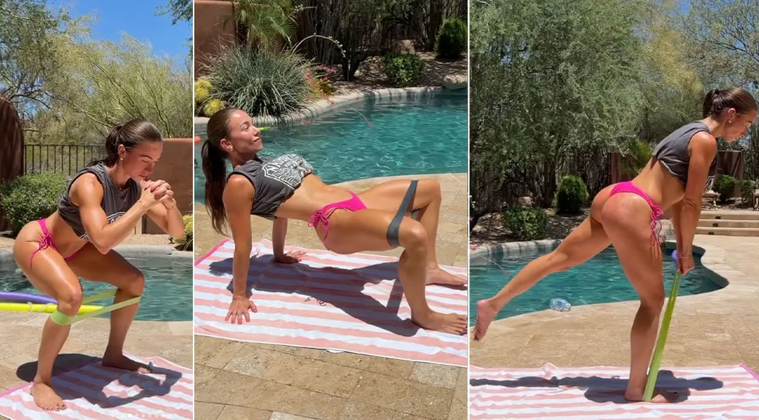 6-Move Resistance Band Glute Workout for Fast Hip Power