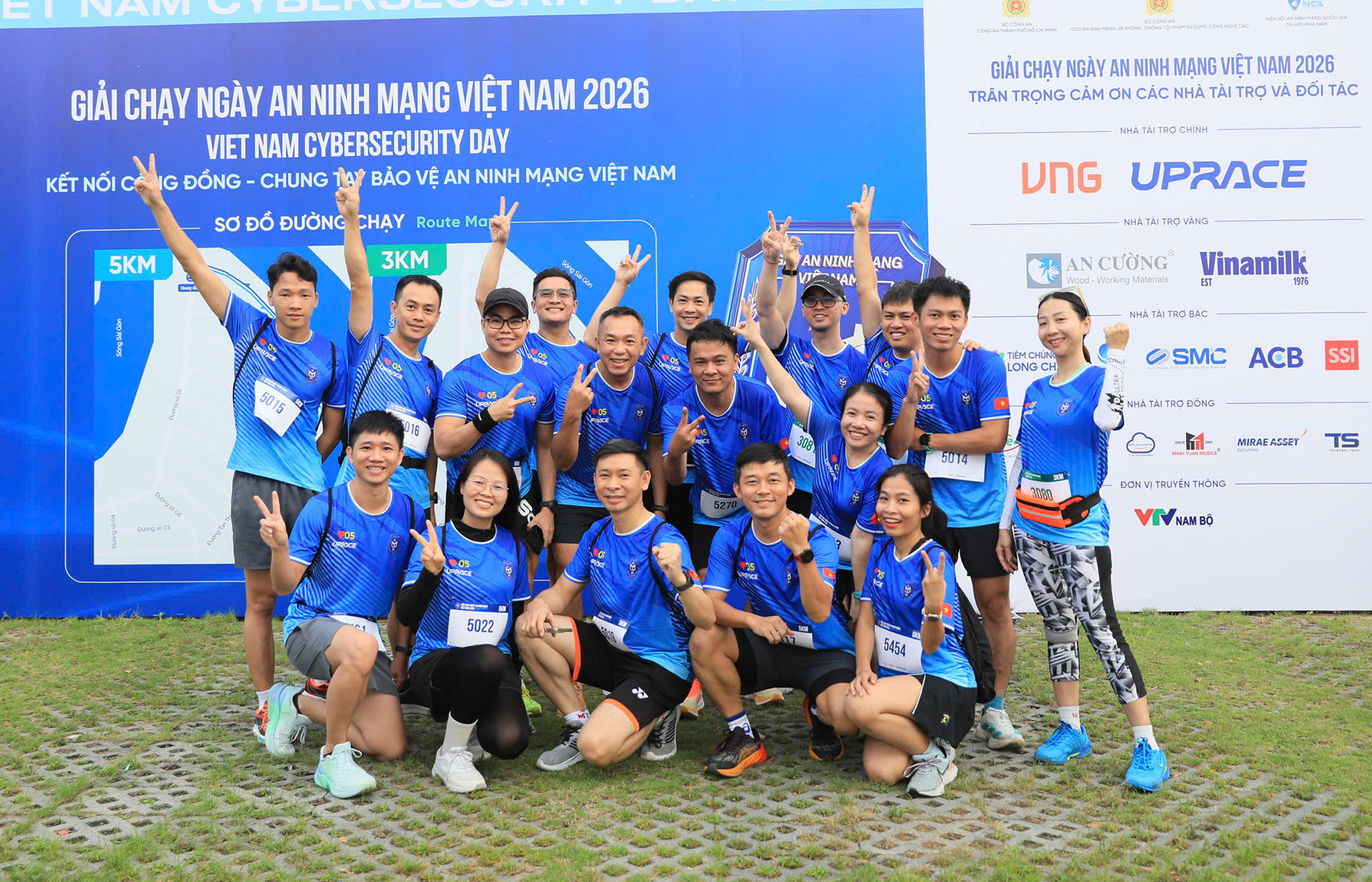 Giải chạy Ngày An ninh mạng: Khi thể thao nói về dữ liệu số