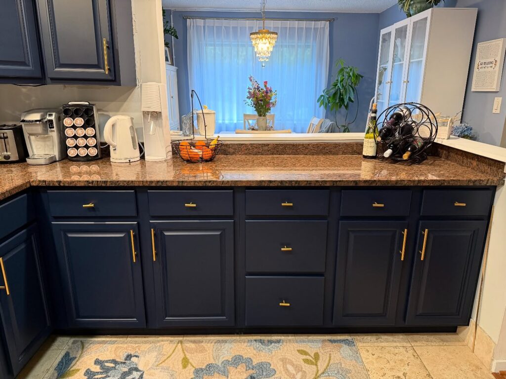 How Cabinet Paint Colors Turn Dated Kitchens Into Designer Spaces
