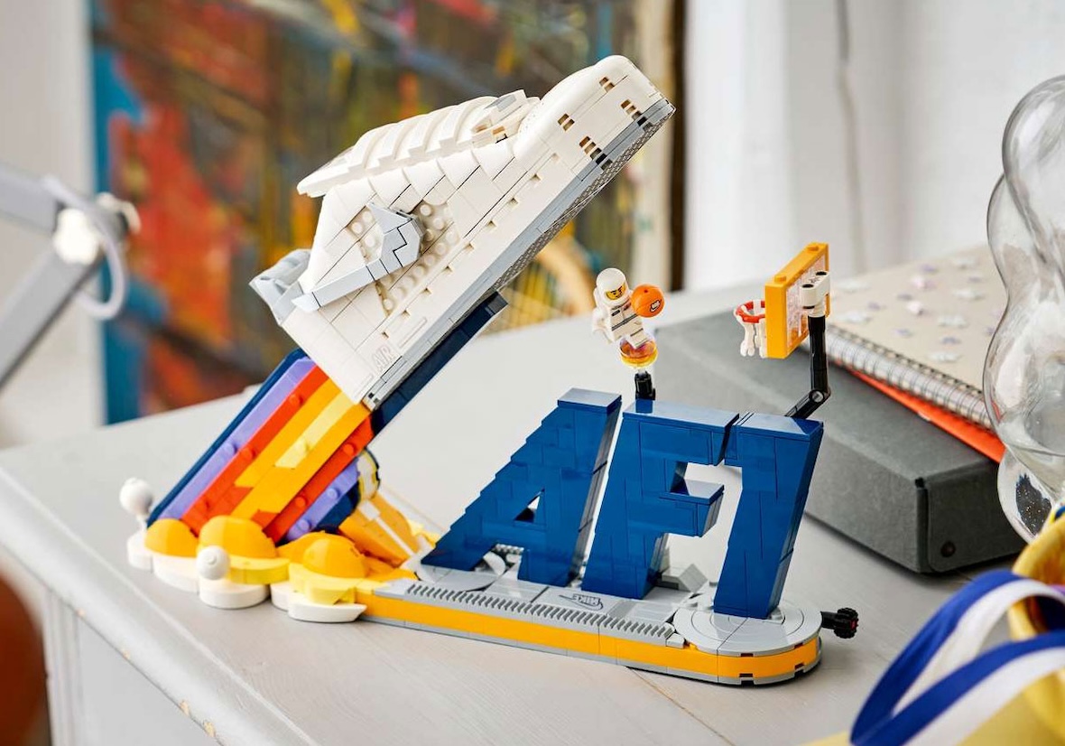 LEGO and Nike Build a Space-Bound Air Force 1 Sneaker Set