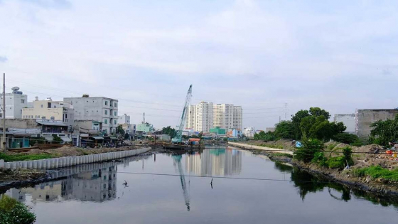 Từ ‘kênh chết’ thành trục không gian xanh mới của đô thị
