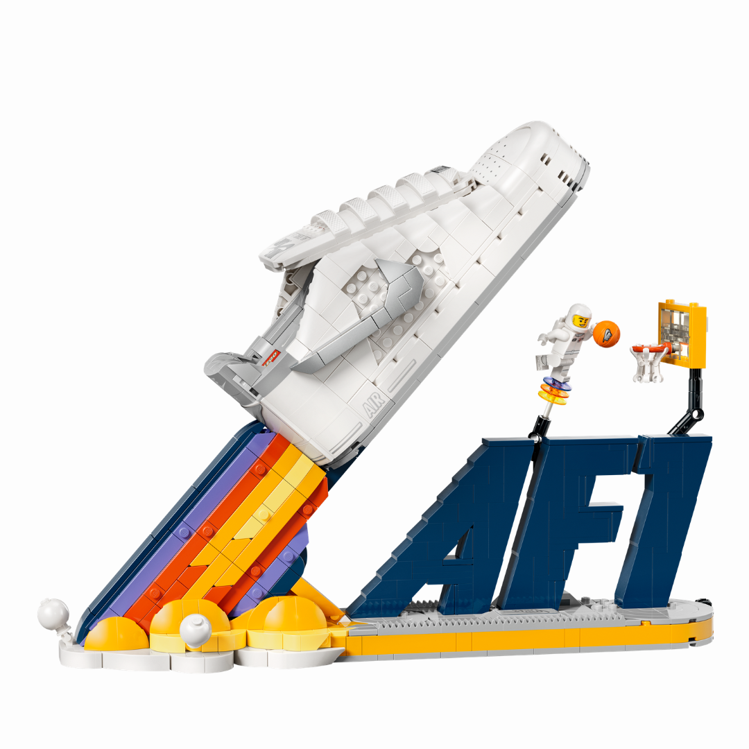 LEGO and Nike Build a Space-Bound Air Force 1 Sneaker Set