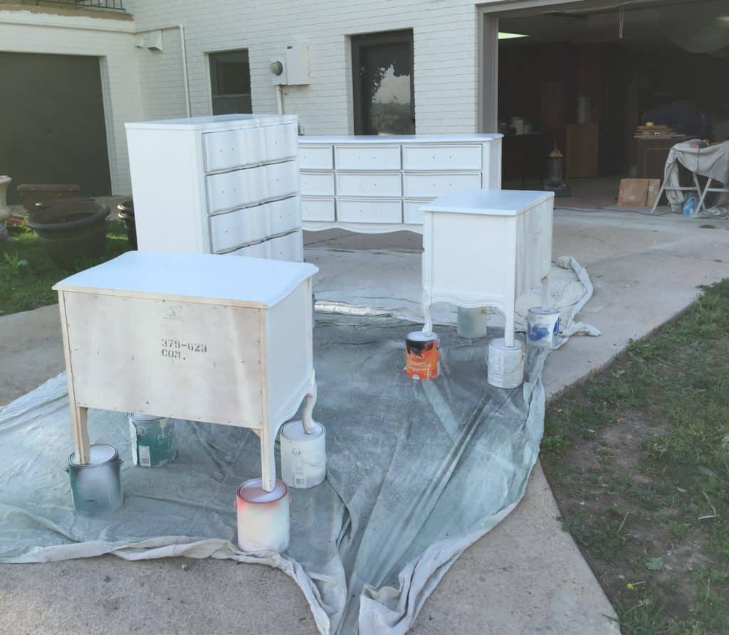 How to Paint French Provincial Furniture with Layered Color