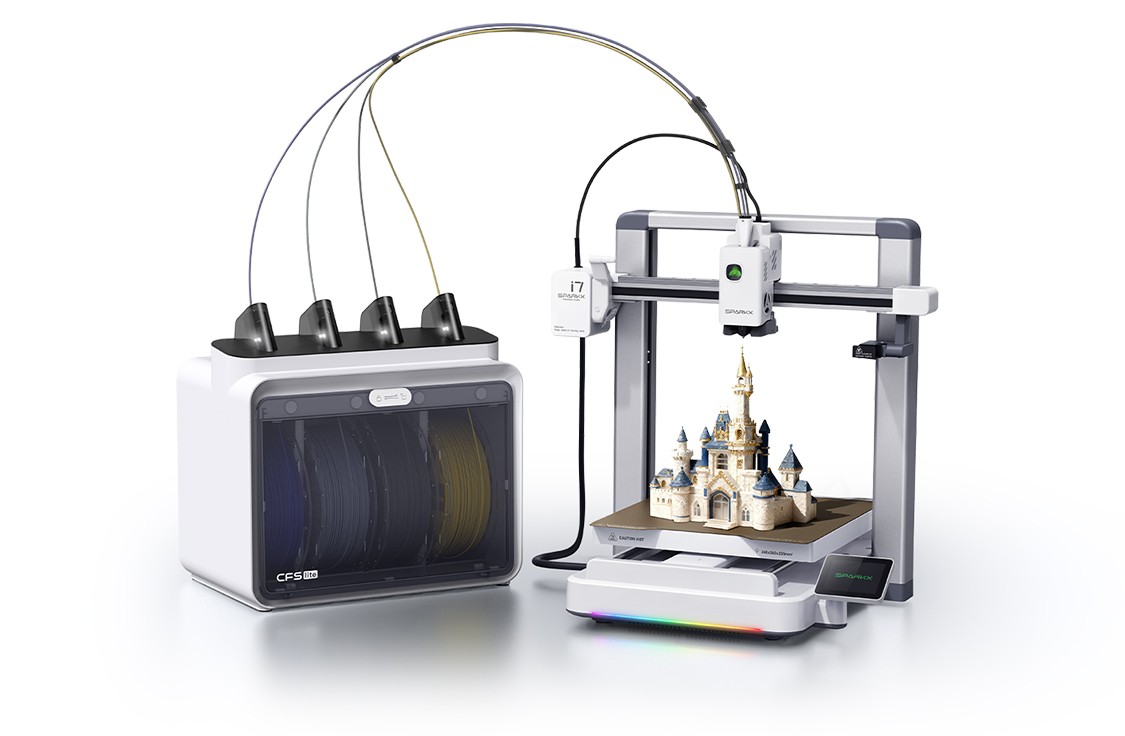 Multicolor FDM Printers Face Off: SparkX i7, Bambu A1, Creator 5 Pro and QIDI Plus5
