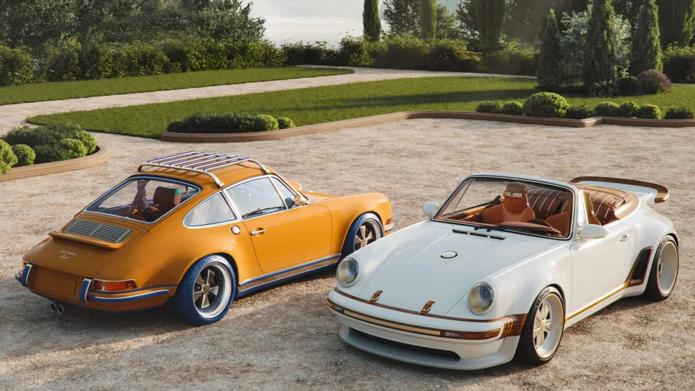 Louis Vuitton and Singer Reimagine the Porsche 911