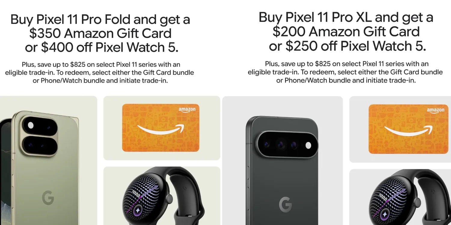 Cách săn ưu đãi Pixel 11 rẻ nhất giữa Amazon, Google Store và T-Mobile