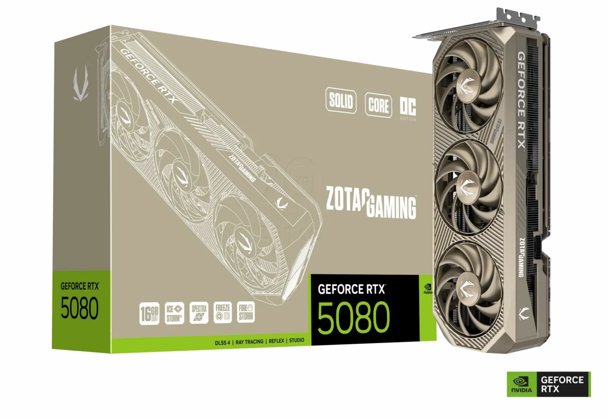 Zotac RTX 5080 20th Anniversary: Titanium Style, Solid Core Power
