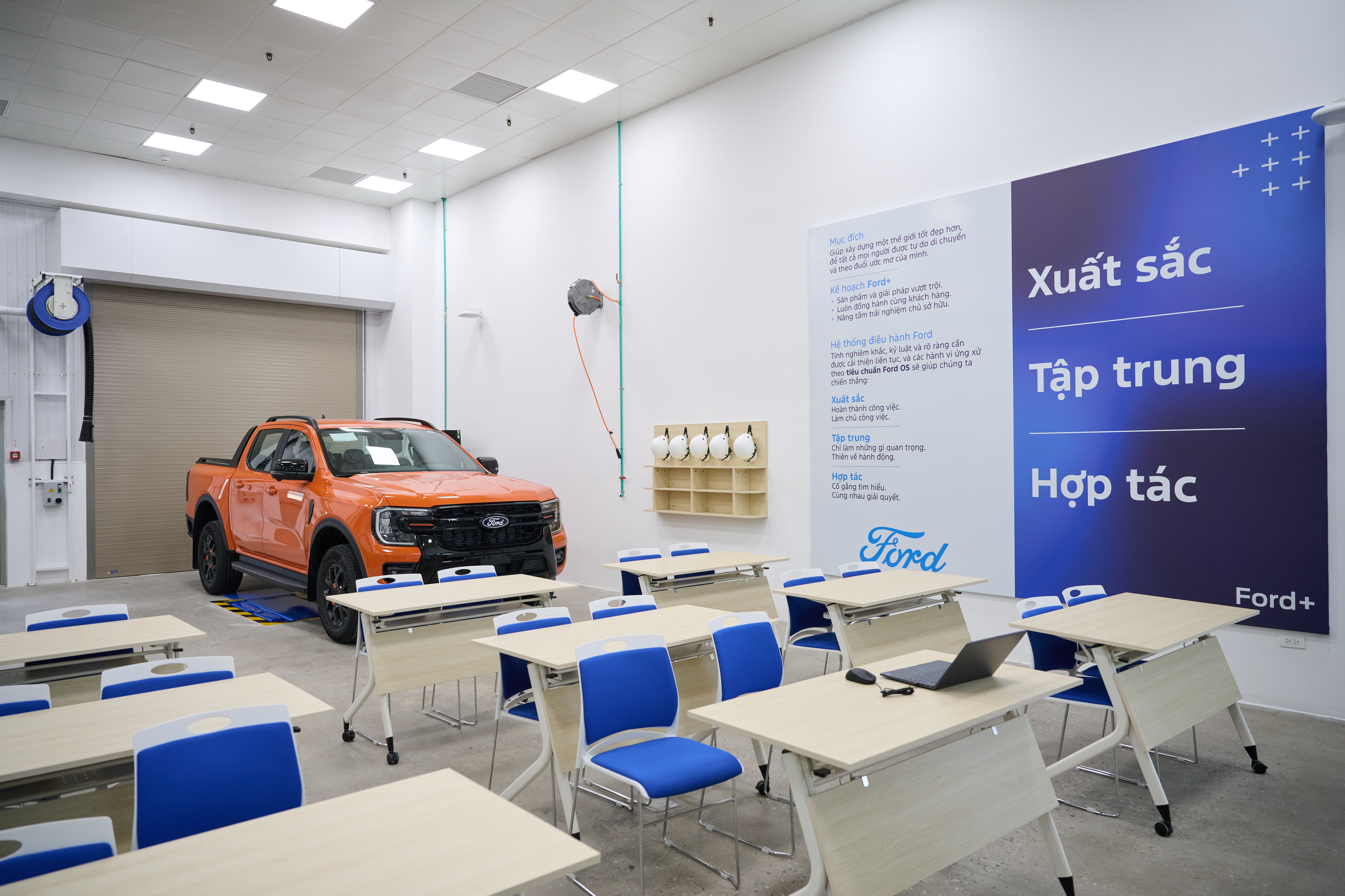 Ford Việt Nam hoàn thành hệ thống trung tâm huấn luyện theo chuẩn toàn cầu