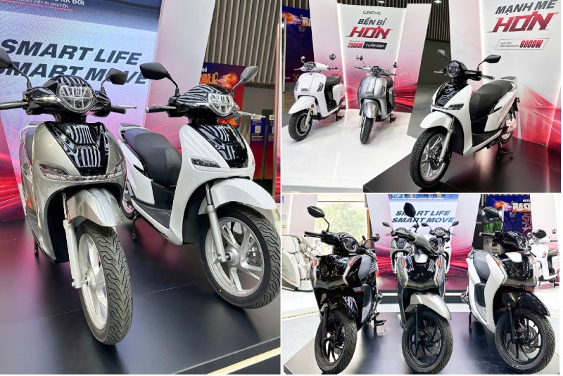 Smart MOVE Collection: bước đi táo bạo của xe máy điện MOVE