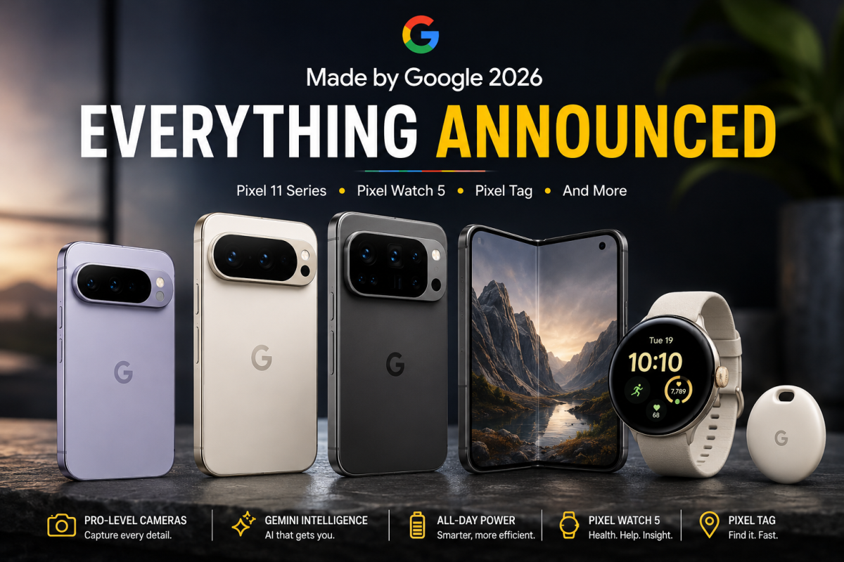 Pixel 11 Series Launch: Four Phones, New Wearables and a Bigger Google Ecosystem