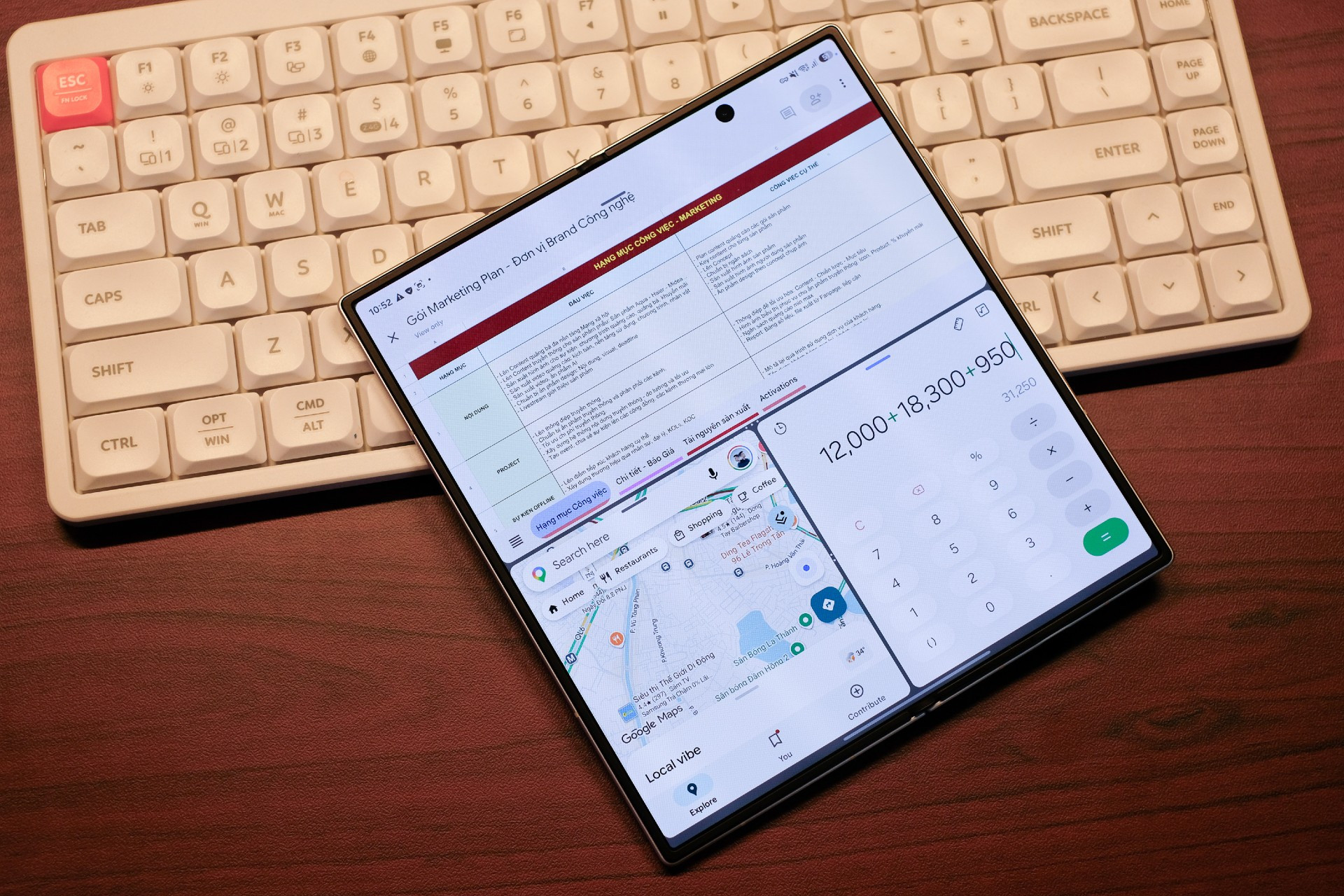 Galaxy Z Fold8 Ultra biến điện thoại thành “laptop mini” cho công việc